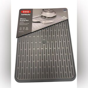 OXO Silicone Drying Mat - Dark Gray